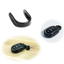 For MINI Cooper F55 F56 F57 F60 Union Jack Key Fob Case Shell Carbon Fiber Cover