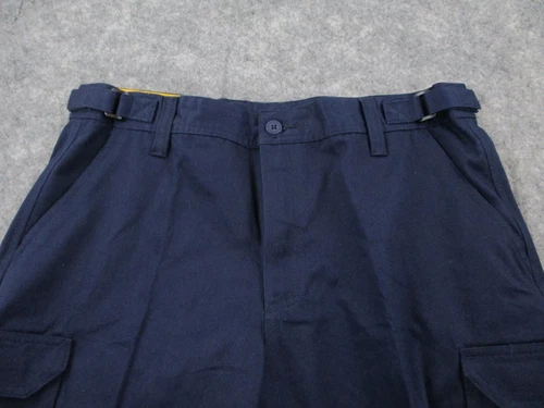 Eleven Mens Tradie Work Shorts 97R 38 Casual Work Wear New Navy Blue - Picture 3 of 12
