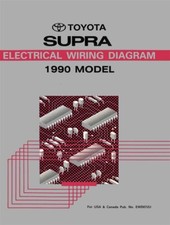 1990 Toyota Supra Wiring Diagrams Manual