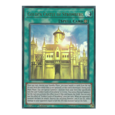 GOLDEN CASTLE OF STROMBERG *** ULTRA RARE DUOV-EN094 MINT/NM YUGIOH! | eBay
