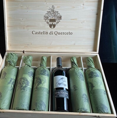 SUPERTUSCAN * Castello di QUERCETO  CIGNALE  I.G.T. 2019 * 95 Parker Punkte