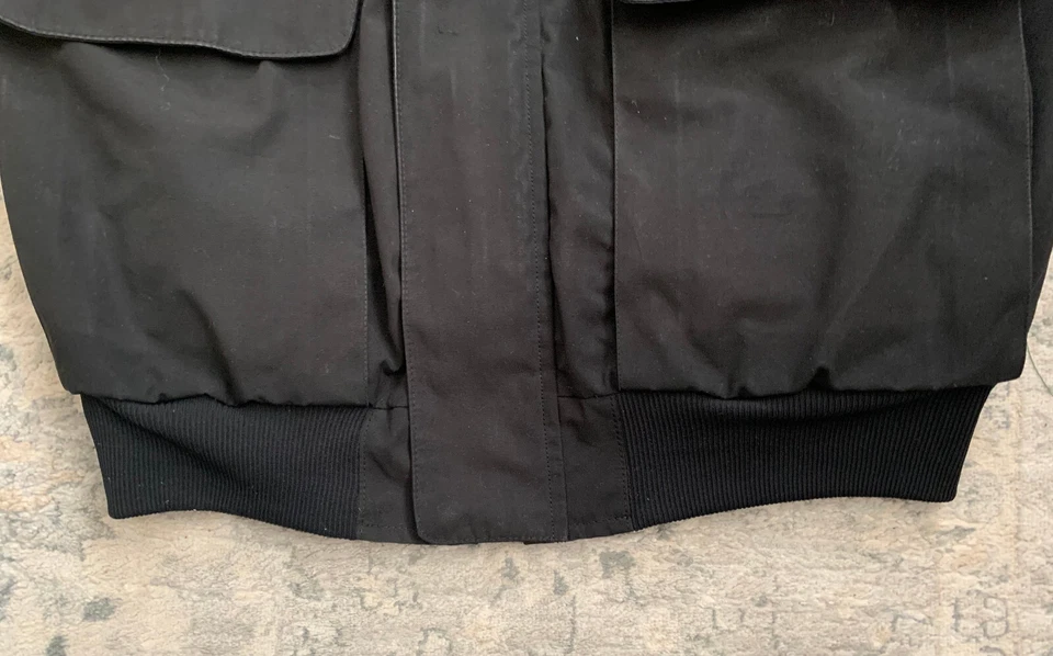 Chaqueta militar vintage años 90 Al Mar EE. UU. Thinsulate aislamiento térmico aplicación de la ley Foto 3 de 4