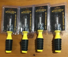 Smartvalue Workshop 6-in-1 Heavy-Duty Screwdriver Set, 4-Pack