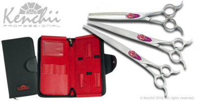 Kenchii Grooming  - Flipper Available 8'' Straight or Curved, 46 Teeth, or Set