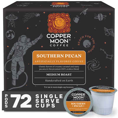 COPPER MOON COFFEE K CUPS, SOUTHERN PECAN, 72 CT.