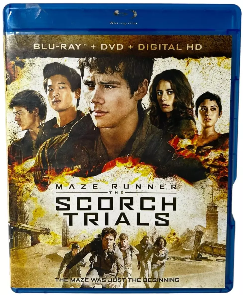 Maze Runner: The Scorch Trials Blue Ray + DVD