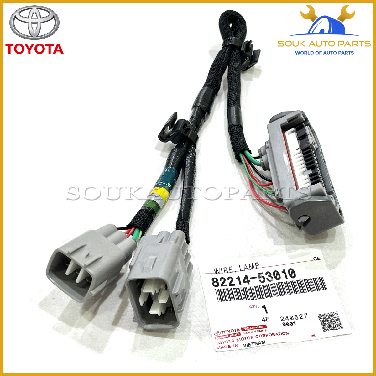 82214-53010 Genuine Toyota WIRE, LAMP 8221453010 Lexus IS250 IS350