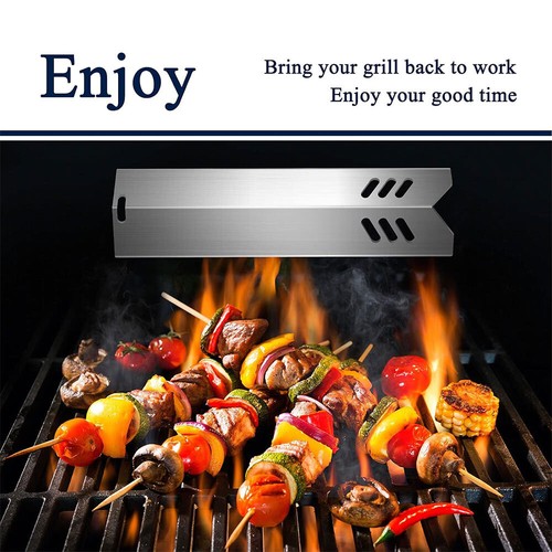 4 Pack for BBQ Gas Grill Universal Fit Heat Plate Burner Cover Replacement/Parts - Picture 8 of 13