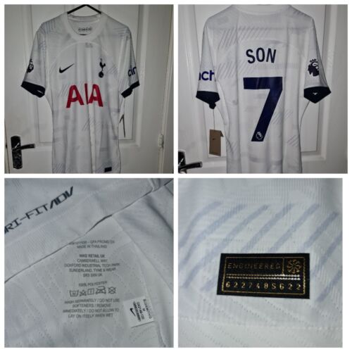 Tottenham Hotspur Player Issued Home Shirt 2023/24 SON 7 Size Medium  - Photo 1/6