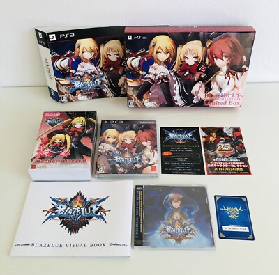 PS3 BLAZBLUE CHRONO PHANTASMA LIMITED BOX NTSC-J Japan