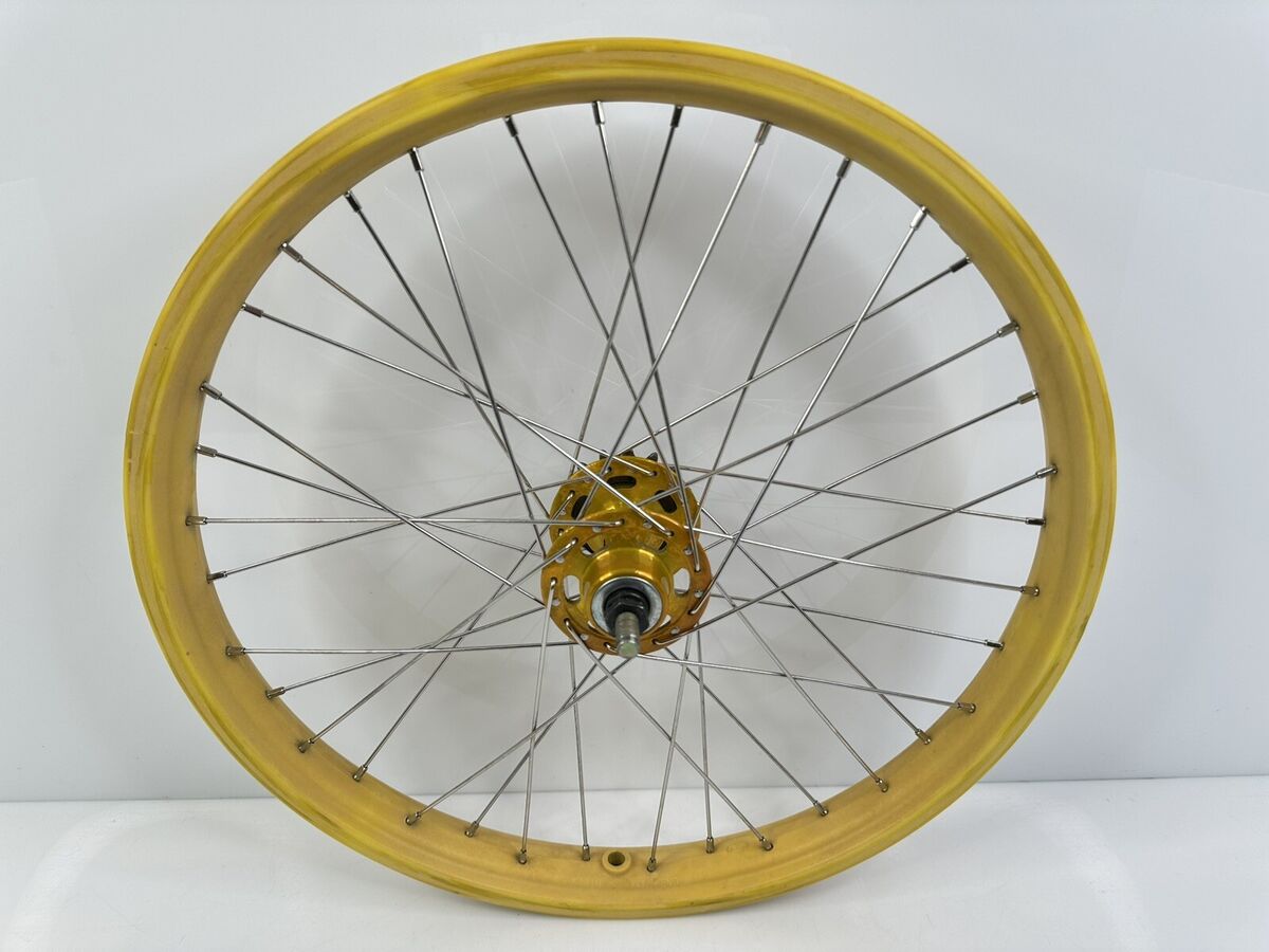 Vintage 1981-82 ACS BMX Racing Wheels Set 20” Z-Rim 36s Pat Vintage 1981-82 ACS BMX Racing Wheels Set 20” Z-Rim 36s Pat