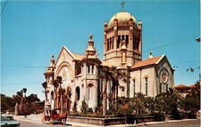 Flagler Memorial Church, St. Augustine, Florida, Henry M. Flagler, Postcard