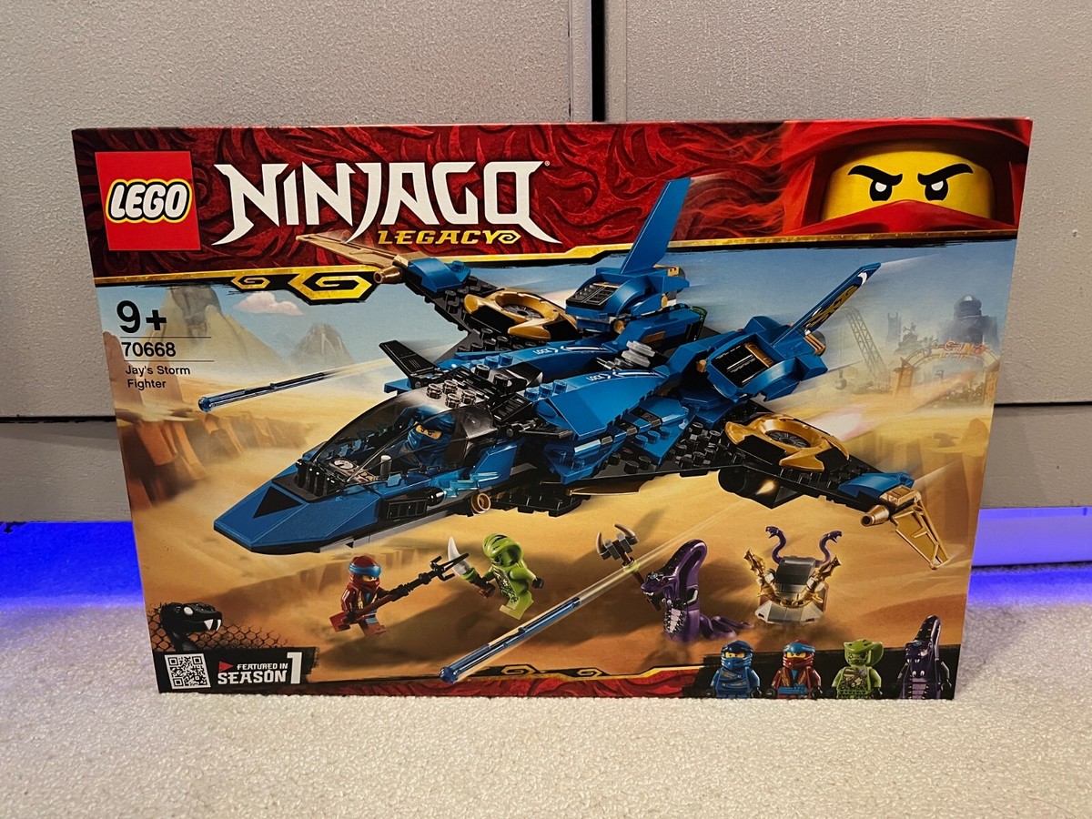 Lego 70668 Ninjago Legacy Jay's Storm Fighter cs1 |MINT| RETIRED