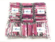 Bulk Misprint Pen Lots 500 count mixed PINK ROSE MAGENTA Ballpoint Click Pens