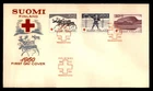 Mayfairstamps Finland FDC 1960 Red Cross Combo First Day Cover aaw_63037