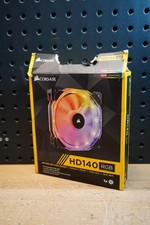  Z Corsair HD140 RGB 140mm PWM LED Case Fan Single Fan - Damaged Box