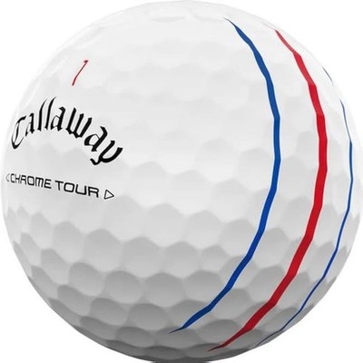 Callaway Chrome Tour Triple Track Golf Balls, Near Mint Condition