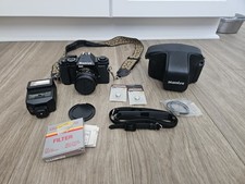 Mamiya ZM Quartz 35mm Film Camera with Accessories.