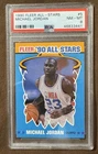 Fleer 1990-91 All-Stars Michael Jordan #5 PSA 8 Basketball Card