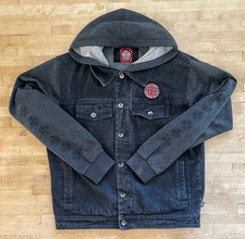 RARE Independent Truck Company Denim Hoodie Jacket  Vintage - Medium