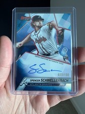 Spencer Schwellenbach Rookie Auto Blue /150 - 2025 Bowman's Best #B25-SS