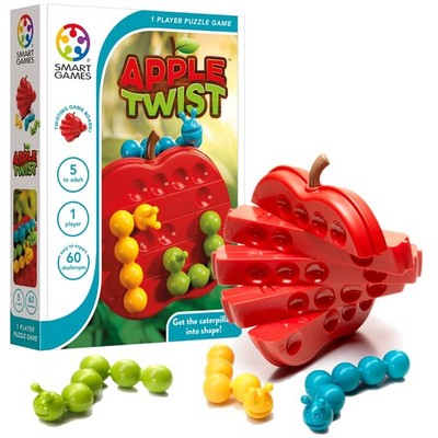 Smart Games - Apple Twist, Puzzle Game with 60 Challenges, 5+ Years