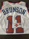 Jalen Brunson New York Knicks Signed Basketball Jersey COA