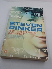 The Language Instinct by Steven Pinker Paperback Book