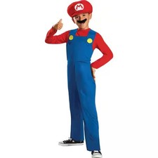 New Super Mario MARIO Boys Halloween Costume by Disguise Kids' Size L 10-12