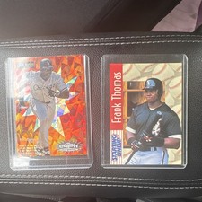 Upper Deck 1996 Collector's Choice Frank Thomas White Sox Insert Lot 2 Cards