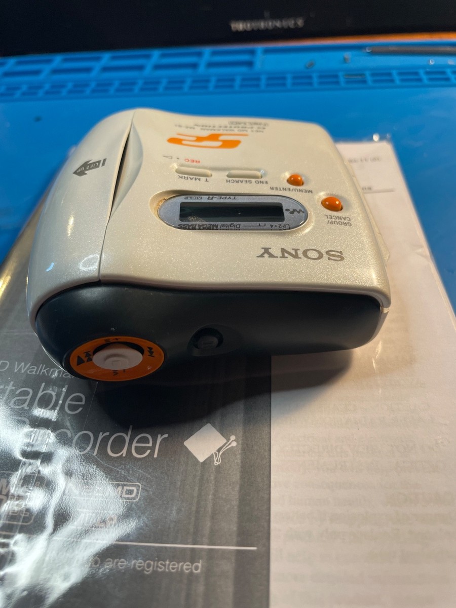 Sony MZ-S1 Net MD Sports Walkman MiniDisc Recorder G