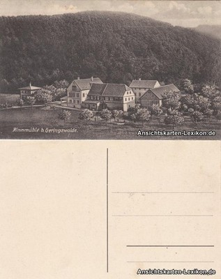 Ansichtskarte Geringswalde Rinnmühle 1918