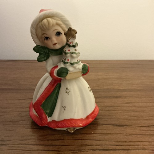 Konvolut 4 Vintage Weihnachtsfiguren Porzellan 3-5 Zoll - Bild 4 von 9