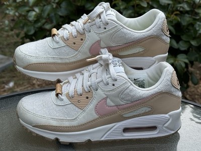 Nike Air Max 90 SE Women s Size 6 DJ9997 101 Sail Artic Orange Phantom Sneaker