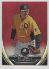2013 Bowman Platinum Prospects Red Refractor 12/25 Luis Heredia #BPCP72 1u6