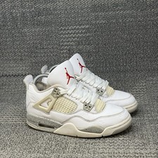 Air Jordan 4 Retro White Oreo 2021 Size 5.5 White Tech Grey CT8527-100 READ