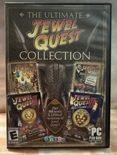 The Ultimate Jewel Quest Collection 2007 PC CD-ROM Game - Rated Everyone.
