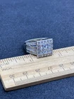 Sterling Silver & Unknown Gemstone Ring- 8.3 Grams- Size 10- Vintage Estate Find