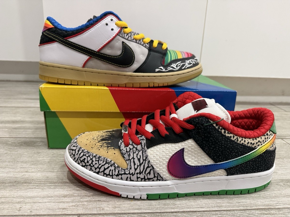Nike SB Dunk Low Pro QS What The Paul CZ2239-600 Red Black Rogue 