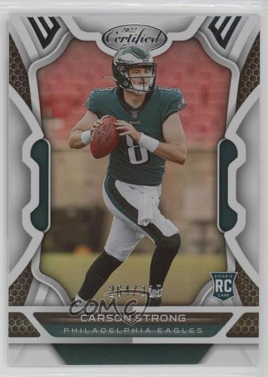 2022 Certified Rookies Mirror 264/325 Carson Strong #104 Rookie RC 4f5