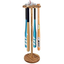 Baseball Bat Holder and Ball Display Shelf Baseball Bat Stand Shelf RackBaseball