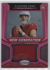 2023 Certified New Generation Jerseys Mirror Pink /299 Clayton Tune #NGJM-1 0ud4