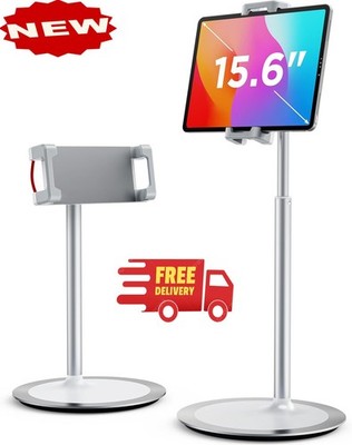 Soporte para tablet, soporte Kindle ajustable en altura, soporte para iPad girat