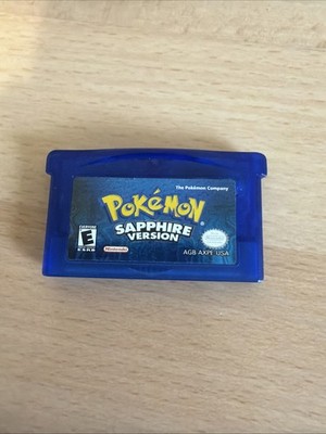 Pokemon: Sapphire Version (Game Boy Advance, 2003) Cartridge Only Authentic