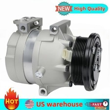 New AC Compressor &Clutch Fits Chevrolet Malibu Impala Buick Regal 1996-2005 
