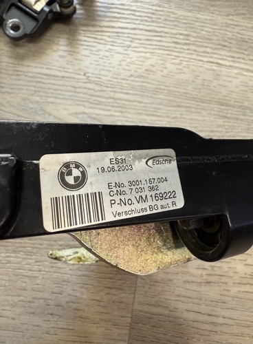 2000-2006 BMW E46 325Ci 330Ci 328Ci Convertible Soft Top Locking Latches L&R - Picture 6 of 9