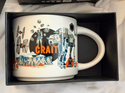 2026 Disney Parks Star Wars May 4th Starbucks Discovery Series Crait Mug New