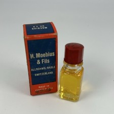 VINTAGE H. Moebius Fils Watch Oil No. 2A With Original Box insert - FULL