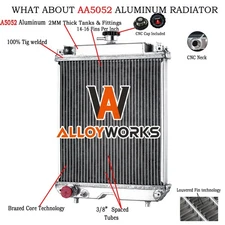 Radiator Fit Kubota Excavator U35 U35S U35-S2 KX91-3 KX91-3S D1703 #RC411-42300