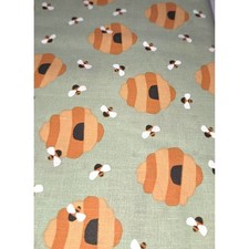 NEW BTY 43"W Quilters Showcase Cotton Bees Hives By The Yard